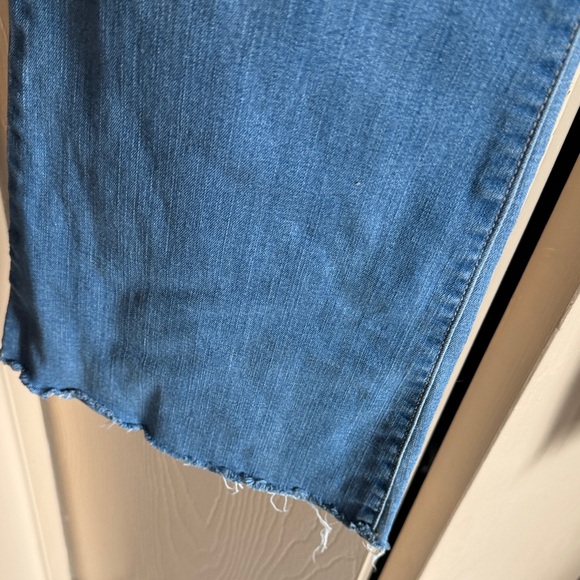 Knox Rose Light Blue Flare Jeans - Picture 4 of 6